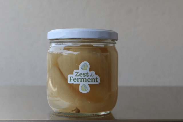 Poires au sirop